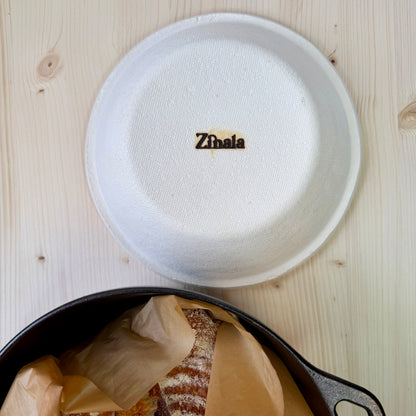 Zinala 9" Round Banneton – Wood Pulp Proofing Basket | Made in USA