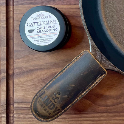 Cast Iron Skillet Kit & Cutting Board Bundle | Made in USA