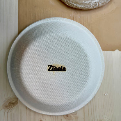 Zinala 9" Round Banneton – Wood Pulp Proofing Basket | Made in USA