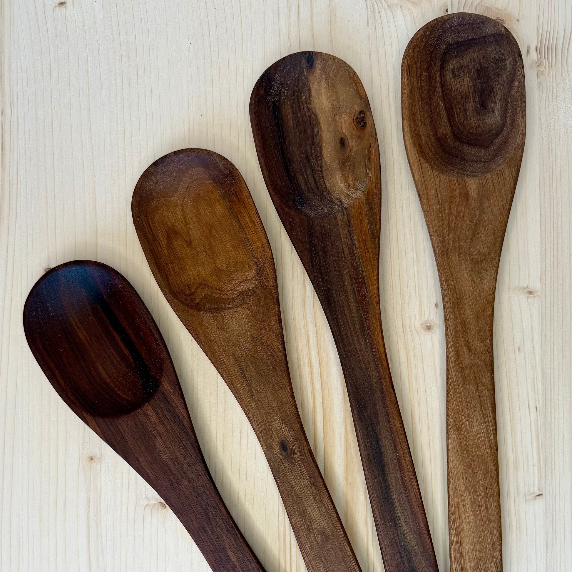 Riley/Land handmade black walnut everyday spoons – Made in USA