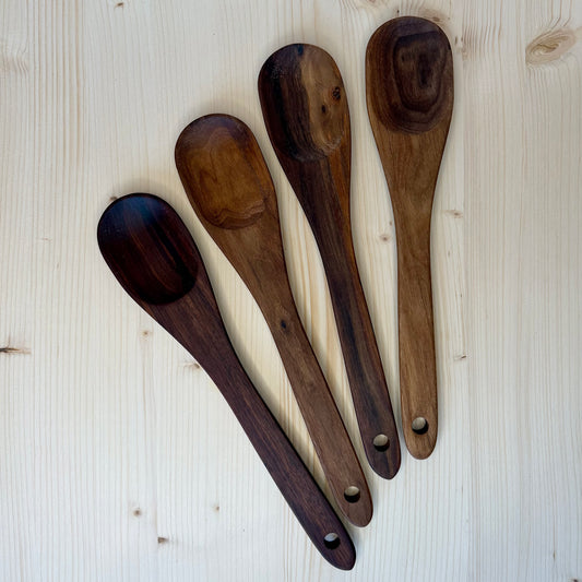 Riley/Land handmade black walnut everyday spoons – Made in USA